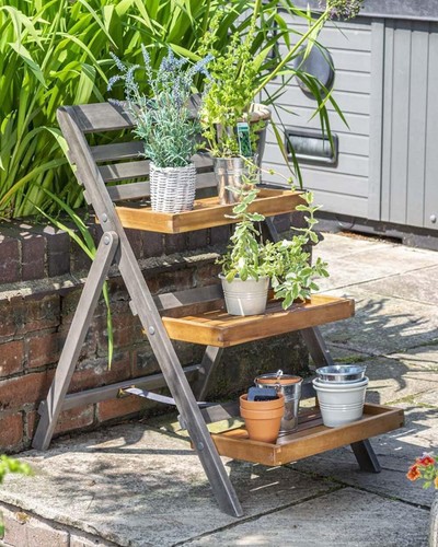 Alderley hardwood tier plant - 3,