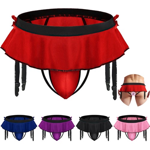 Sissy skirted men sexy thong - skirted,men's,