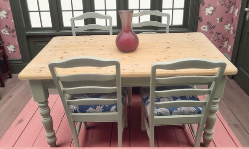Farmhouse dining table - dining, &