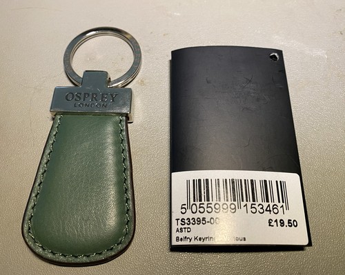Osprey belfry keyring - belfry, green