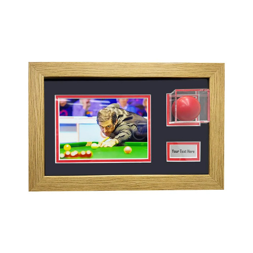 Snooker ball display - ball, case