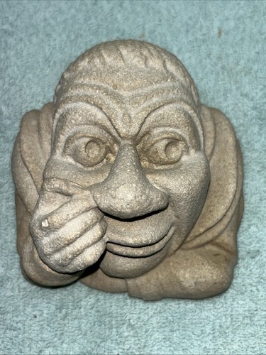 Gargoyle vintage stone hand - stone,