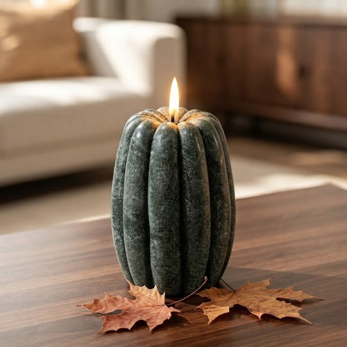 Unique pumpkin flameless - pumpkin,