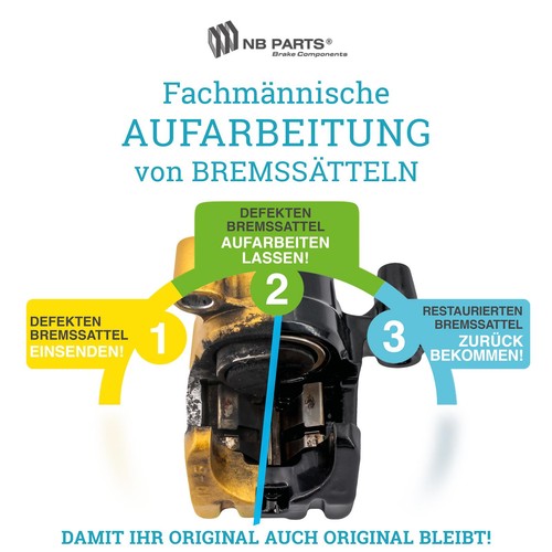 Reconditioned brake caliper - reconditioned,