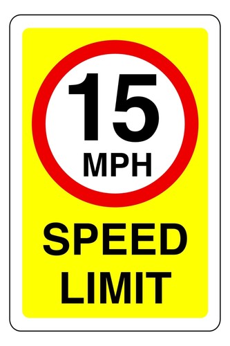 Mph speed limit sign - sign,