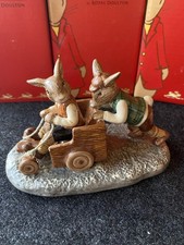 Royal Doulton Bunnykins Billy Cart DB419 939/1000 Signed by MD Boxed & Cert.