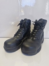 Magnum Stealth Force 6.0 Black Leather Steel Toe Cap Boots UK Size 7.