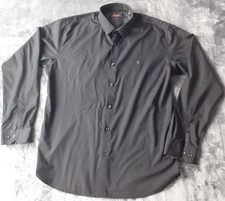 Van Heusen Shirt Mens L Black
