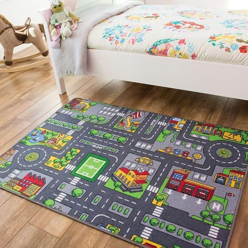 Wfkkmeq car play mat for - car,