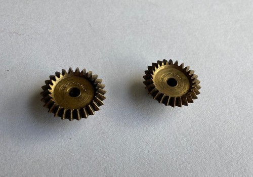 Meccano brass bevel - meccano, gears