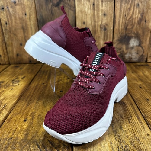 Wonders womens burgundy knit - womens,