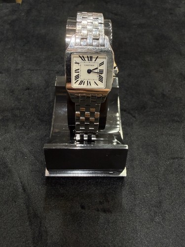 Cartier santos white - santos, women's