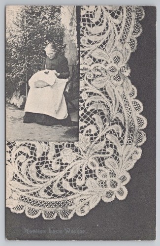 Honiton lace worker maker - honiton,