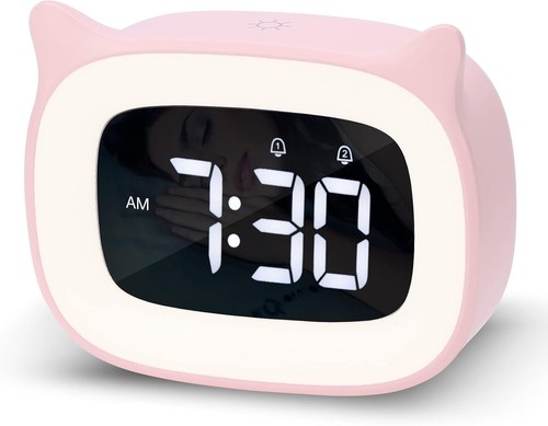 Pink alarm clock - pink,