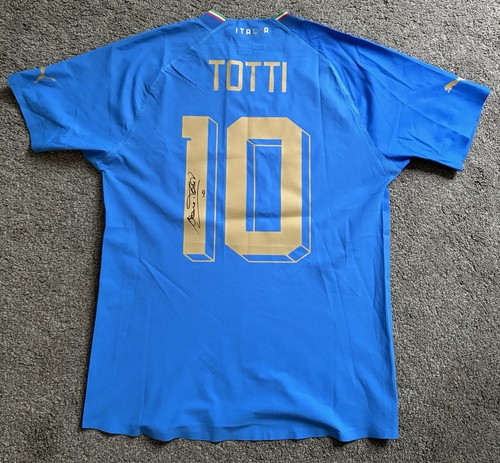 Francesco totti signed - francesco,
