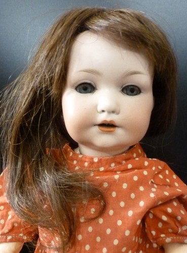 Antique doll bisque - doll,