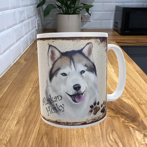 Alaskan husky 11oz coffee - alaskan,