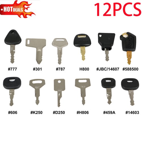 12pcs keys master key ignition - 12pcs,