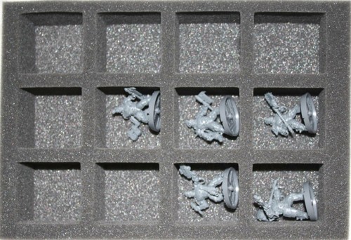 Wide infantry foam tray holds - foam,
