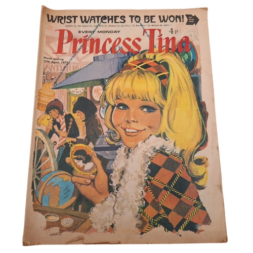 Princess tina vintage magazine - princess,