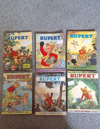 Vintage rupert the - vintage,
