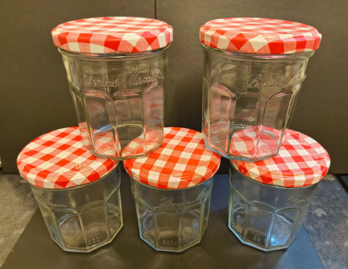 Bonne maman glass jam jars - maman,