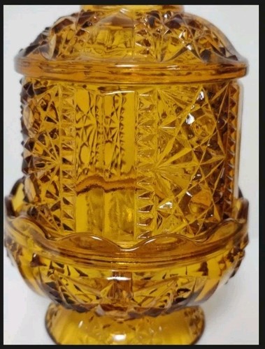 Vintage indiana amber - indiana, glass