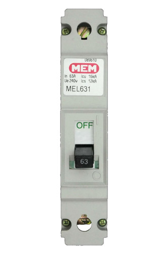 Mem mel631 mccb amp single - mel631, 63