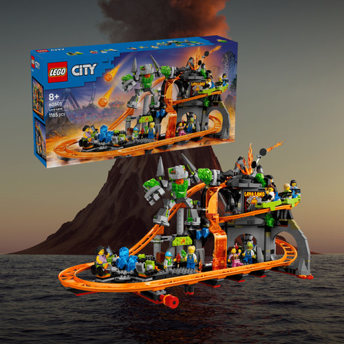 Lego city 60501 - 60501, lava