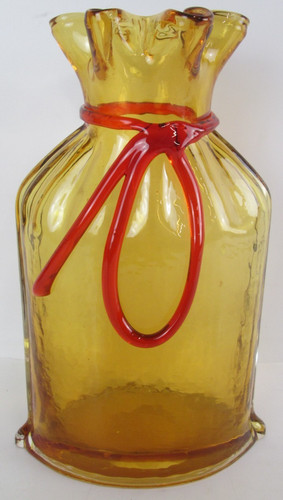 Large amber art - amber, red