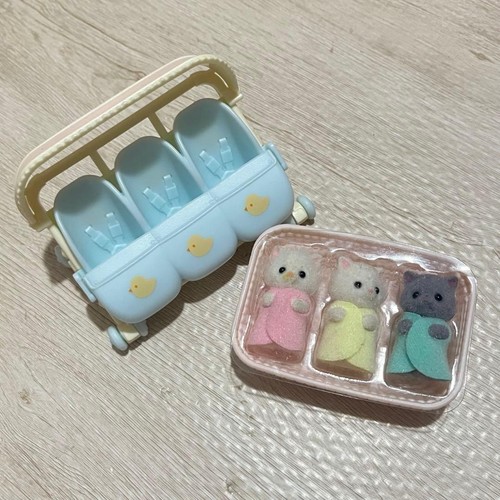 Sylvanian families triplets - sylvanian,
