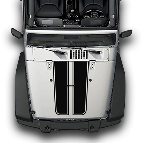 Hood stripe for jeep wrangler - for,