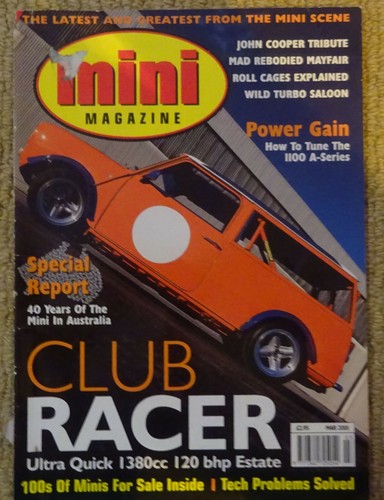 Mini magazine march 2001 - magazine,