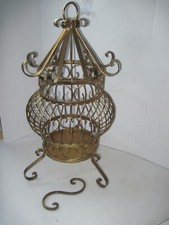 Antique metal bird - antique,
