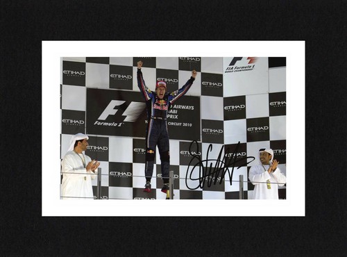 8x6 mount sebastian vettel - 8x6,