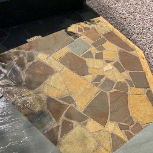 Crazy paving natural - crazy,