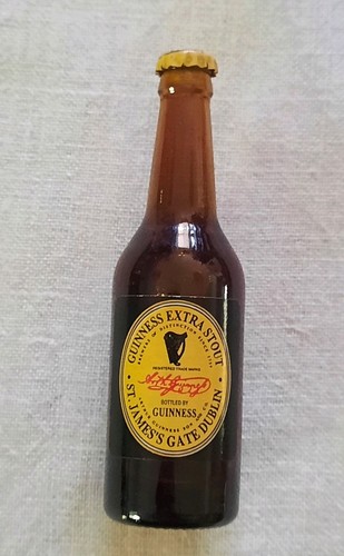 Miniature guinness bottle - miniature,