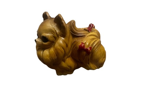 Vintage porcelain dog - vintage, figure
