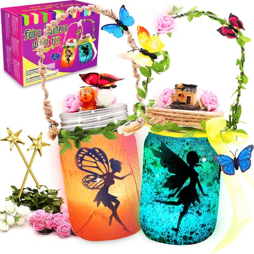 Fairy lantern craft kit - lantern,