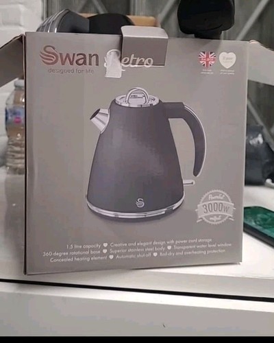 Swan retro jug kettle - kettle,