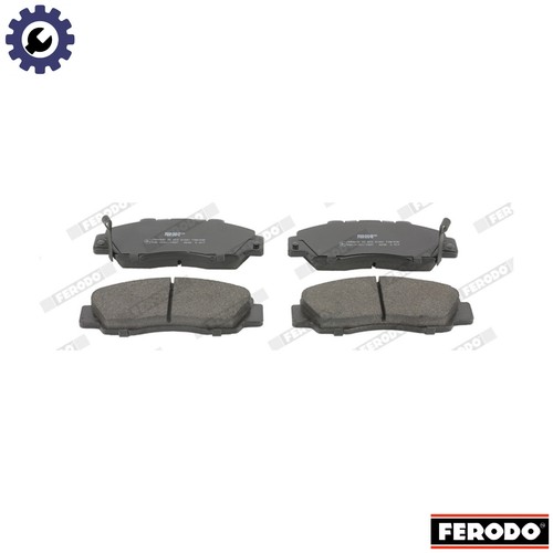 Brake pad set disc - set,