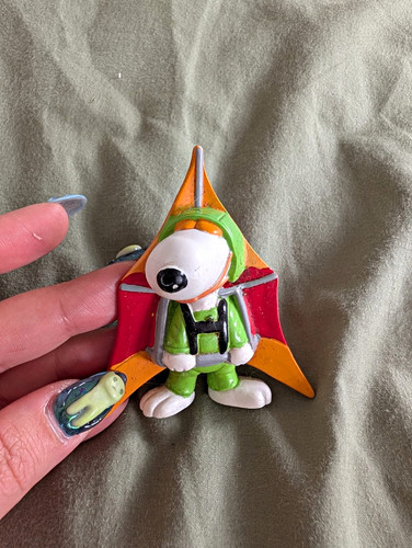 Snoopy vintage hang glider - hang,