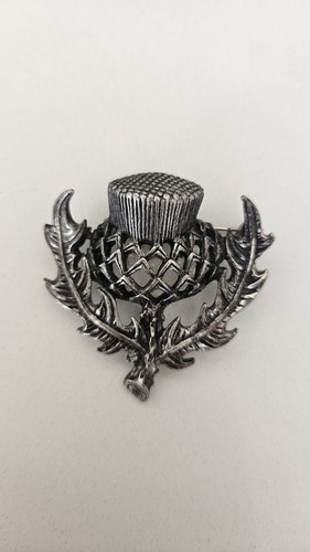 Vintage miracle thistle - thistle, pewter