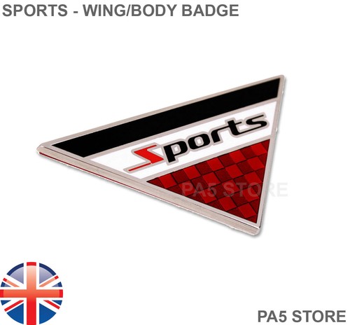 Triangle sports badge - badge, wing