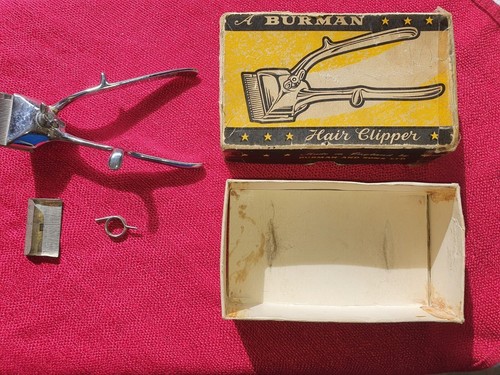 Vintage burman hair clipper - vintage,