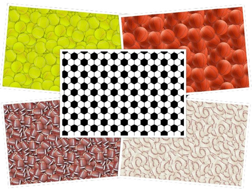 Cotton fabric tennis football - cotton,