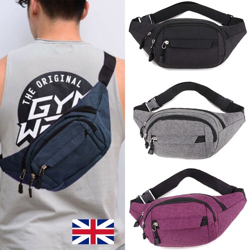 Water resistant large bum bag - water,