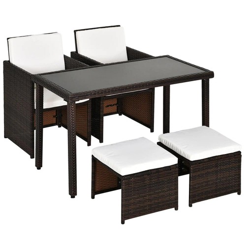 Seater rattan cube - seater,