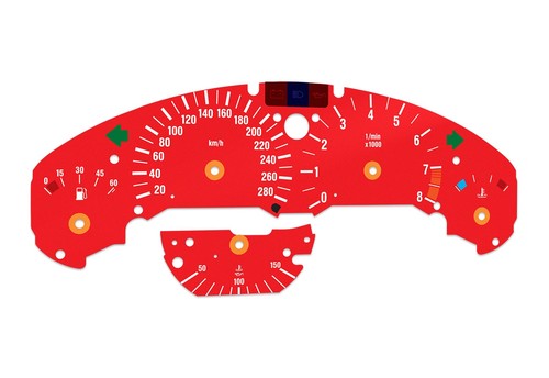 For bmw e36 red - e36, speedometer