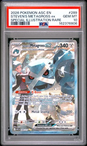 Psa steven metagross ex - metagross,